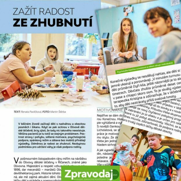 Nenechte si ujít reportáž - Zažít radost ze zhubnutí