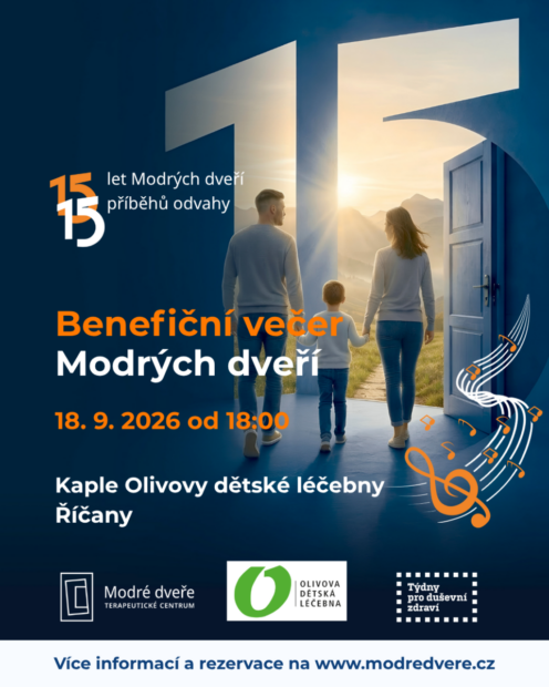 Benefiční večer Modrých dveří 18. 09.