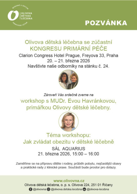 Navštivte nás na stánku č. 24 na Kongresu primární péče