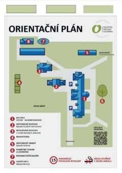 Mapa areálu