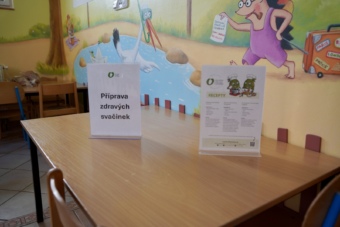 Malá jídelna a zdravé vaření.