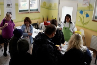 Ochutnávky zdravých pomazánek.