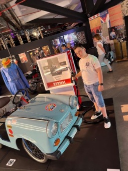 Michal před pobytem.