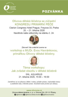 Navštivte nás na stánku č. 24 na Kongresu primární péče
