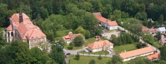 Olivovna letecký pohled ze současnosti